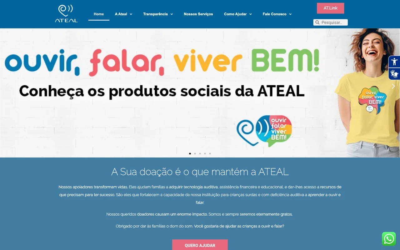 Site da Ateal