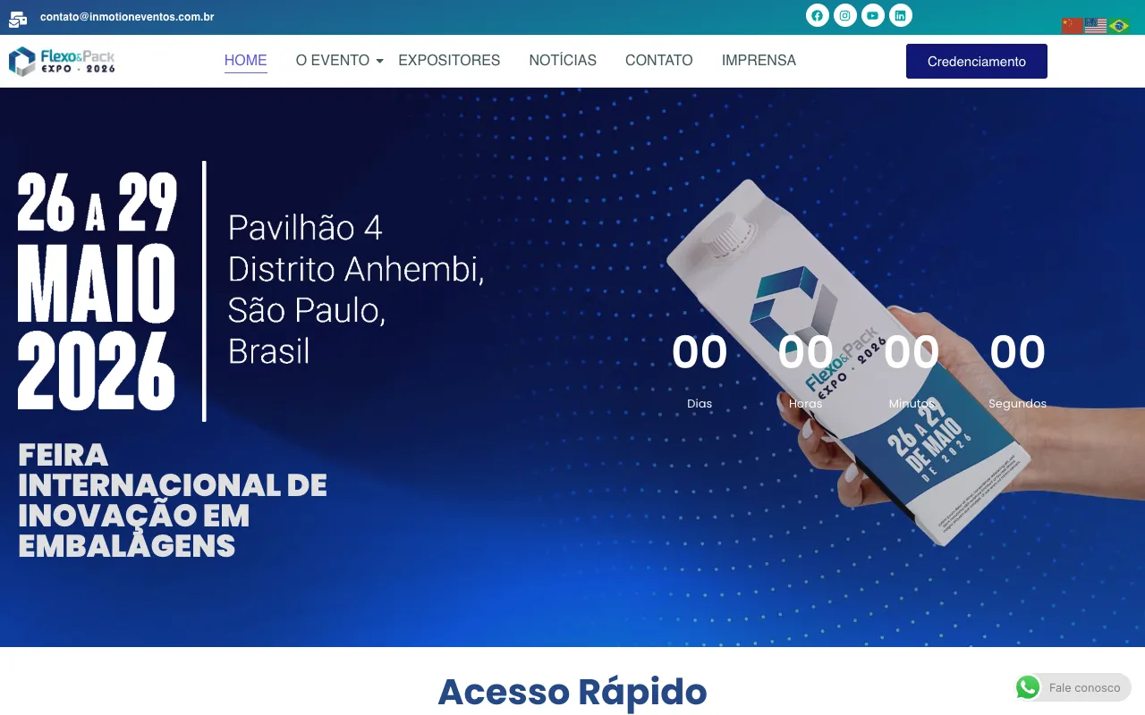Site da Flexo & Pack