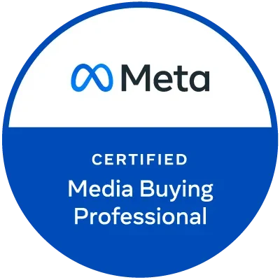Selo Meta Certified Media Buying Professional